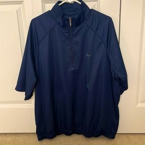 Greg Norman Pull Over 1/4 Zip Wind Jacket